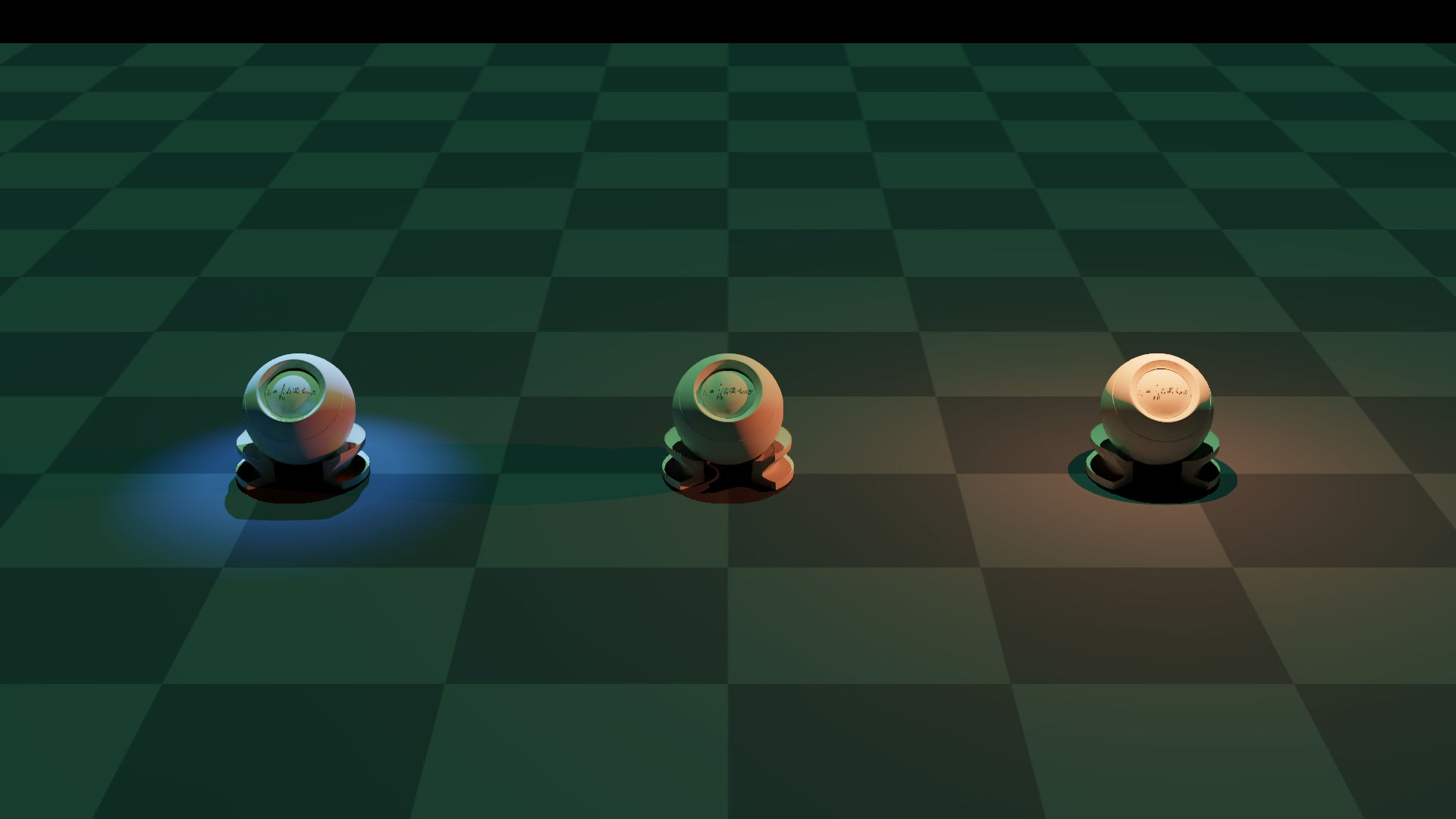 Rendered output of